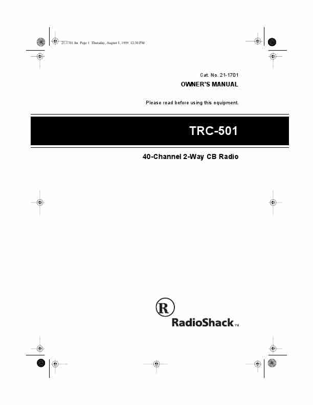 Radio Shack Two-Way Radio TRC-501-page_pdf